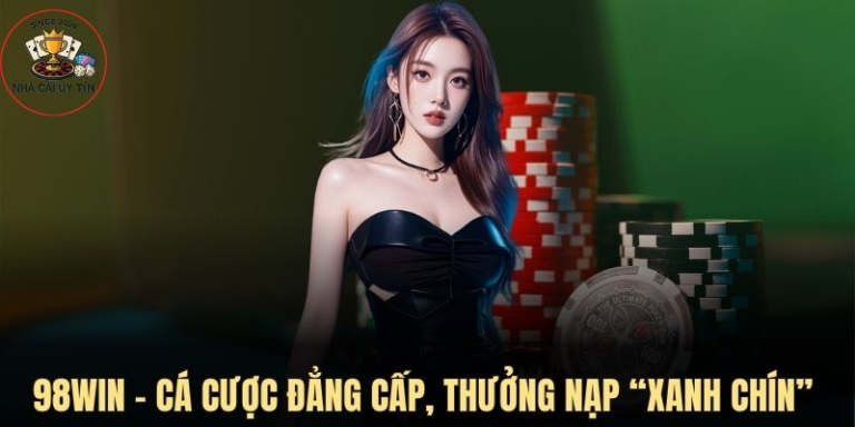 98Win – Cá Cược Đẳng Cấp, Thưởng Nạp “Xanh Chín” Hàng Đầu