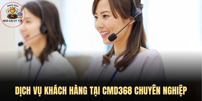 Dịch vụ khách hàng tại CMD368 chu đáo và chuyên nghiệp