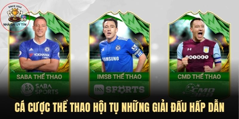 Cá cược thể thao QQ88 hội tụ những giải đấu hấp dẫn nhất