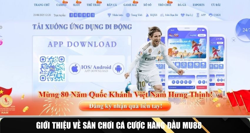 Giới thiệu về sân chơi cá cược hàng đầu MU88