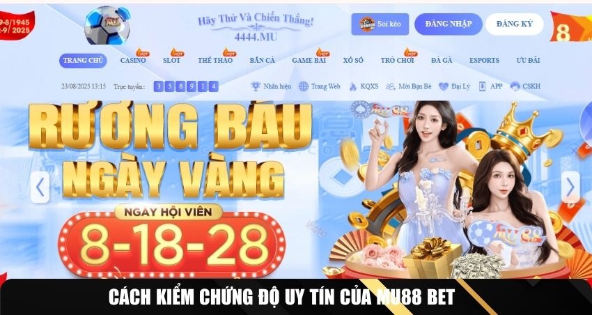 Cách kiểm chứng độ uy tín của MU88 bet