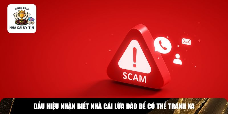 Dấu hiệu thường gặp ở các nhà cái thiếu uy tín