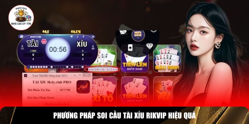 Các phương pháp soi cầu tài xỉu Rikvip hợp lý